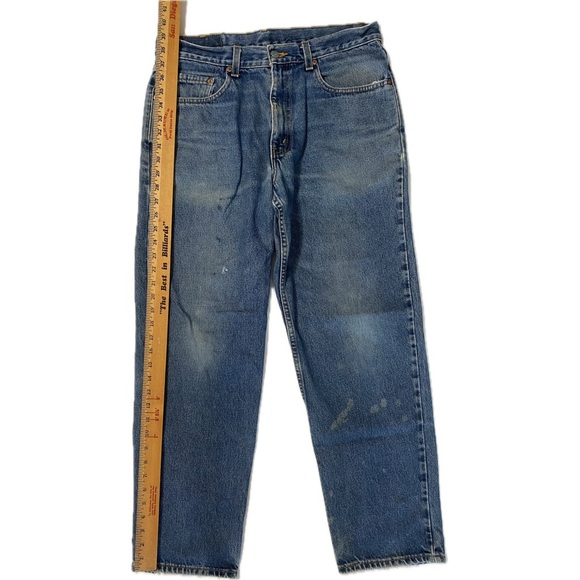 Levi’s 550 Relxed Fit Distressed Denim Jeans 34x30 - Picture 2 of 14